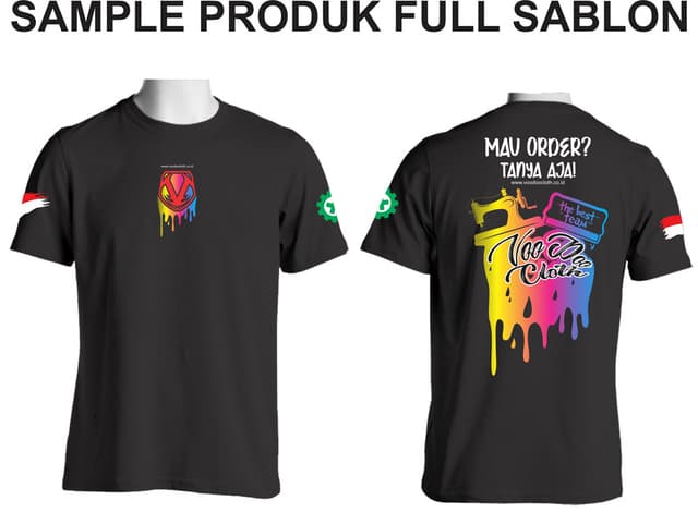 catton combed 24s full sablon